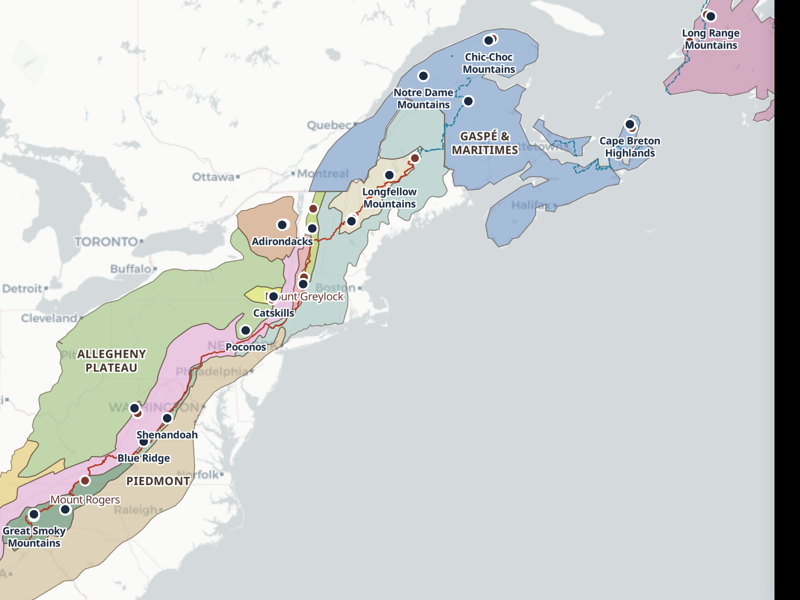 The Appalachians — Regions Explorer