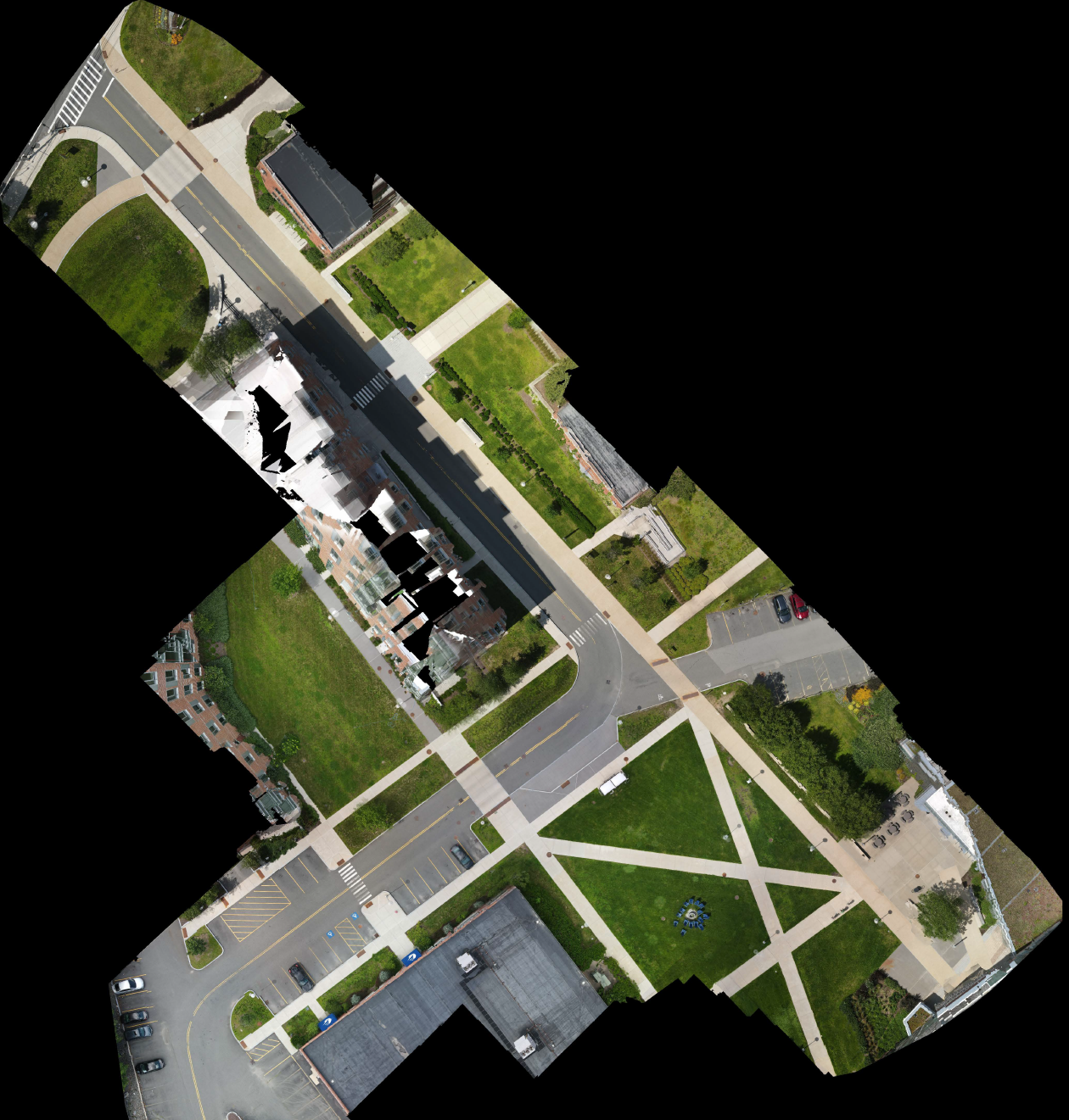 SSU Central Campus survey map