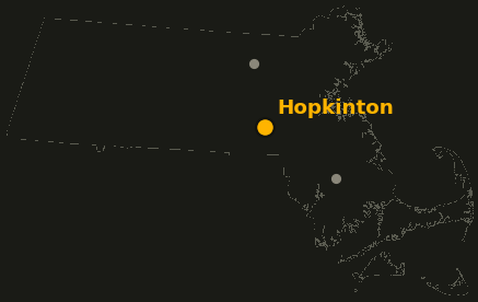Site location in Massachusetts