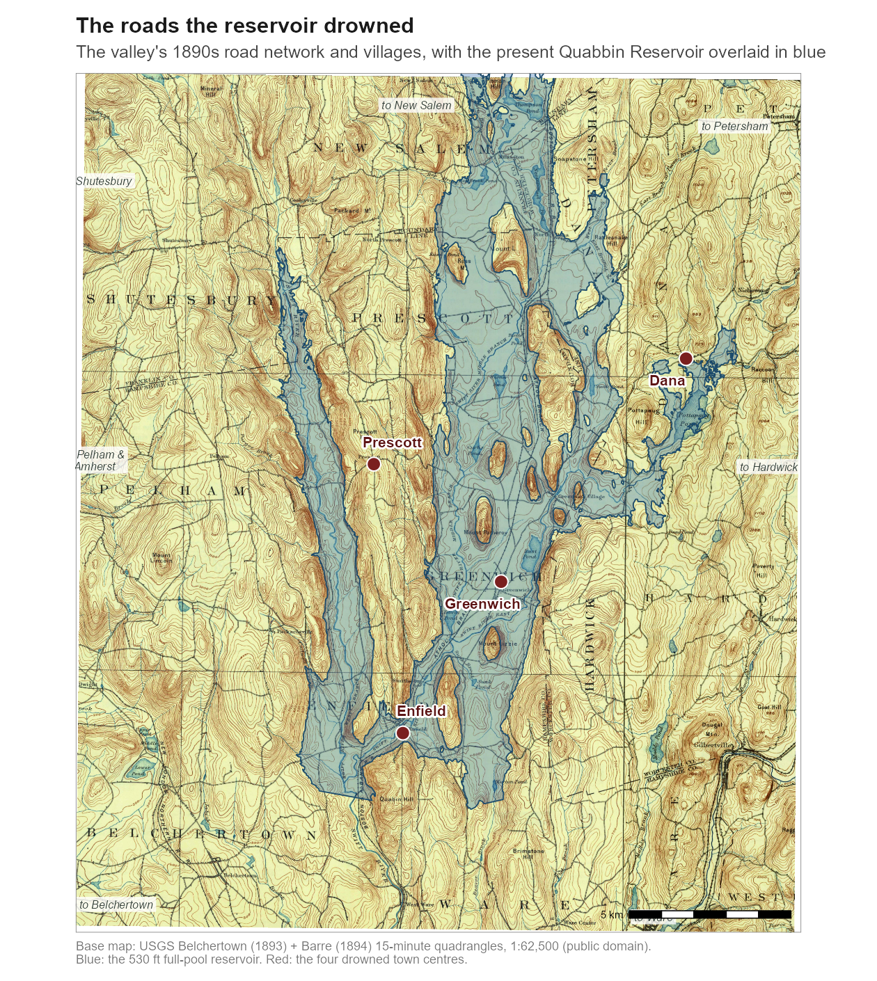 Quabbin: The Roads the Reservoir Drowned