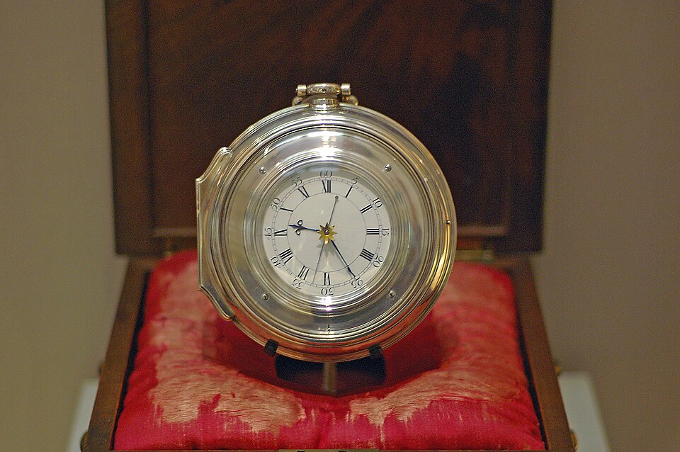 Harrison's H5 marine chronometer (the production-ready successor to H4).