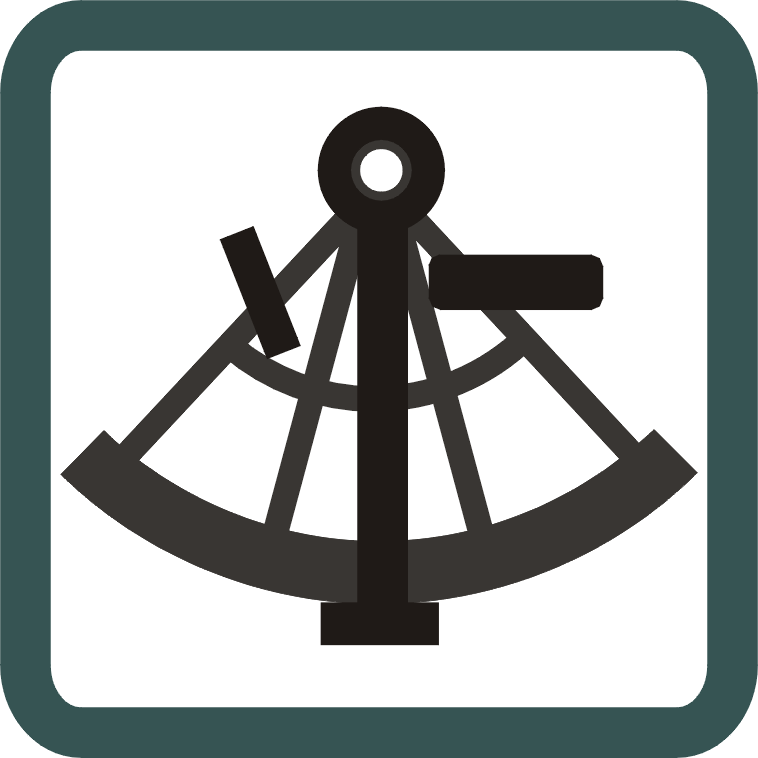 Modern sextant.
